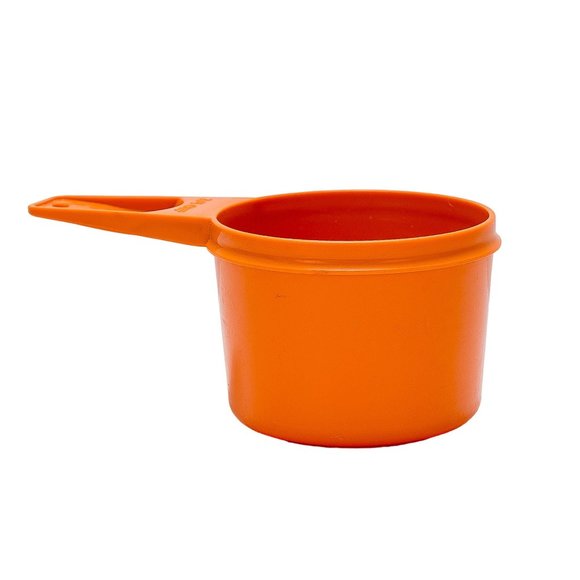 Tupperware 3/4 Cup Measuring Harvest Orange 70s VTG Replacement Kitchen 762 - Picture 1 of 7